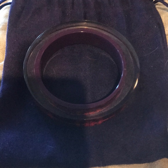 Tory Burch red purple bangle - Picture 3 of 3